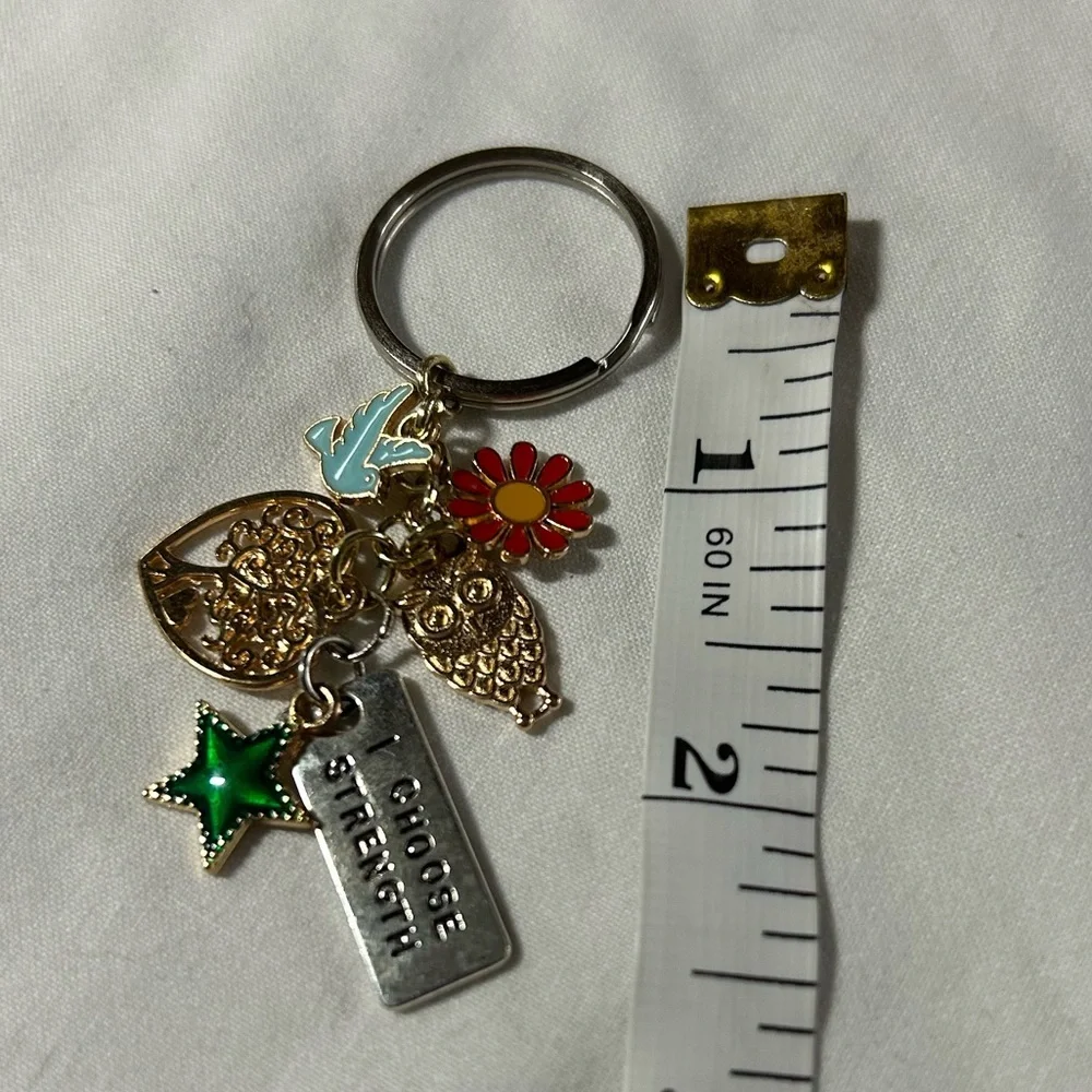 ‘I choose strength’‎ keychain